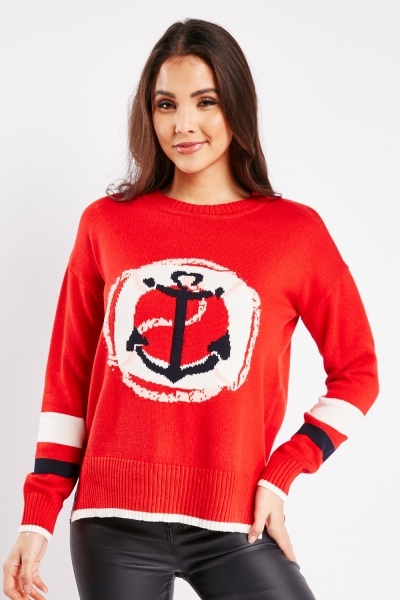 Anchor Knitted Jumper
