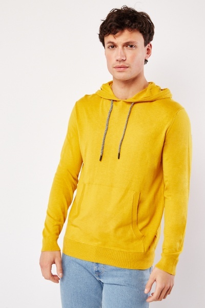 Pouch Pocket Casual Mens Hoodie