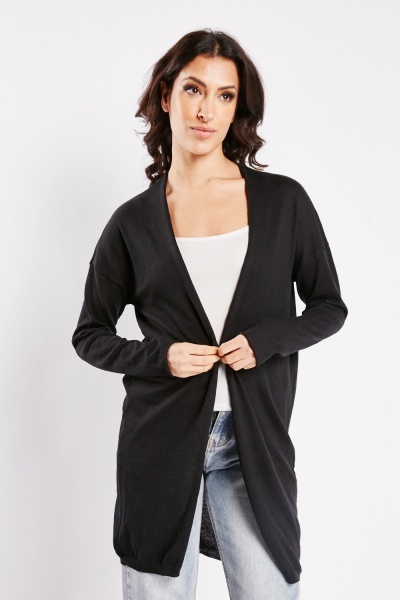 Image of Thin Knit Open Front Cardigan