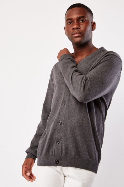 Image of Button Front Knit Cardigan