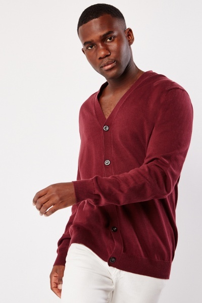 Image of Button Front Knit Cardigan