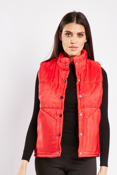 Image of Quilted Puffer Gilet