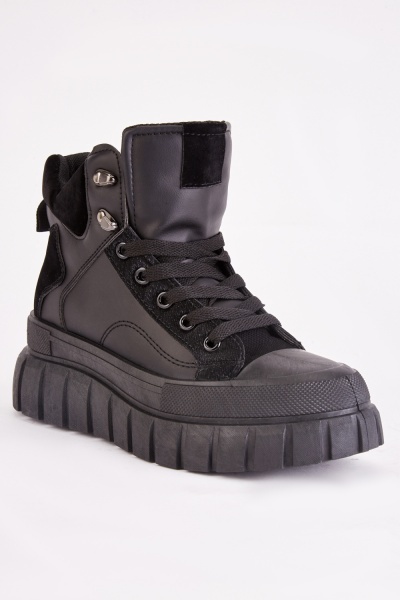 Image of Chunky Platform High Top Trainers