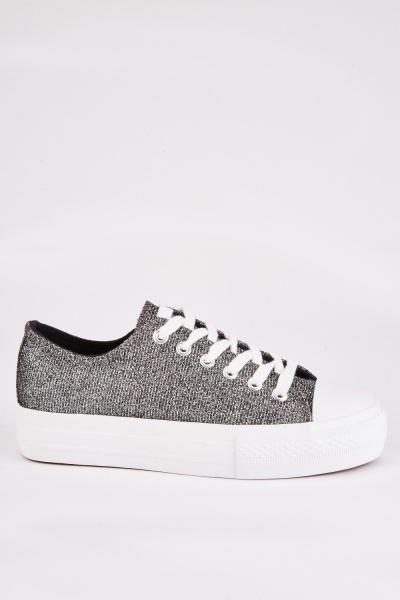 Lurex Low Top Trainers