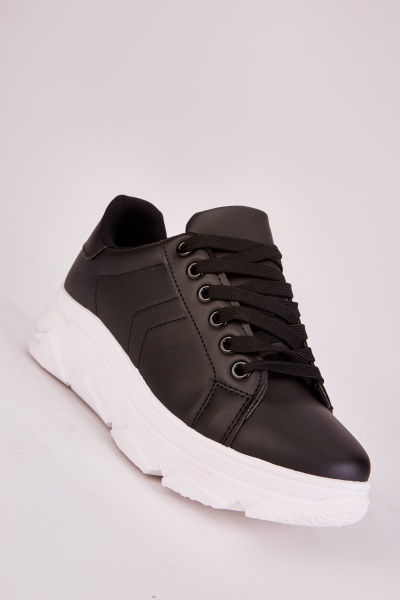 Image of Chunky Sole Lace Up Trainers