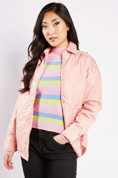 Image of Casual Quilted Jacket