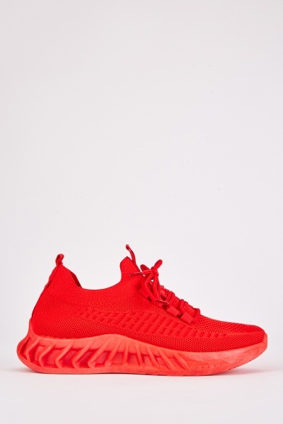 Perforated Running Trainers
