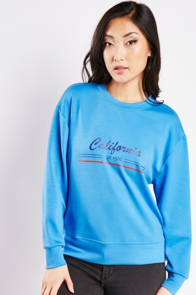 Image of Printed Casual Sweatshirt