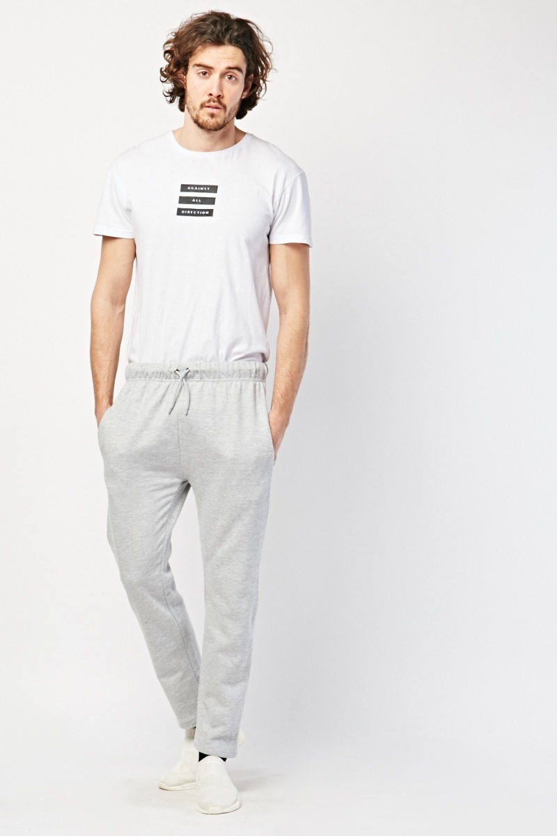 straight cut joggers