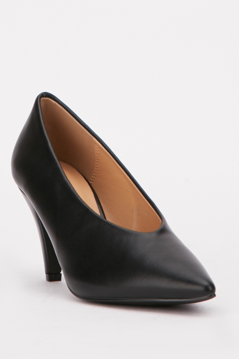 cone shaped heels