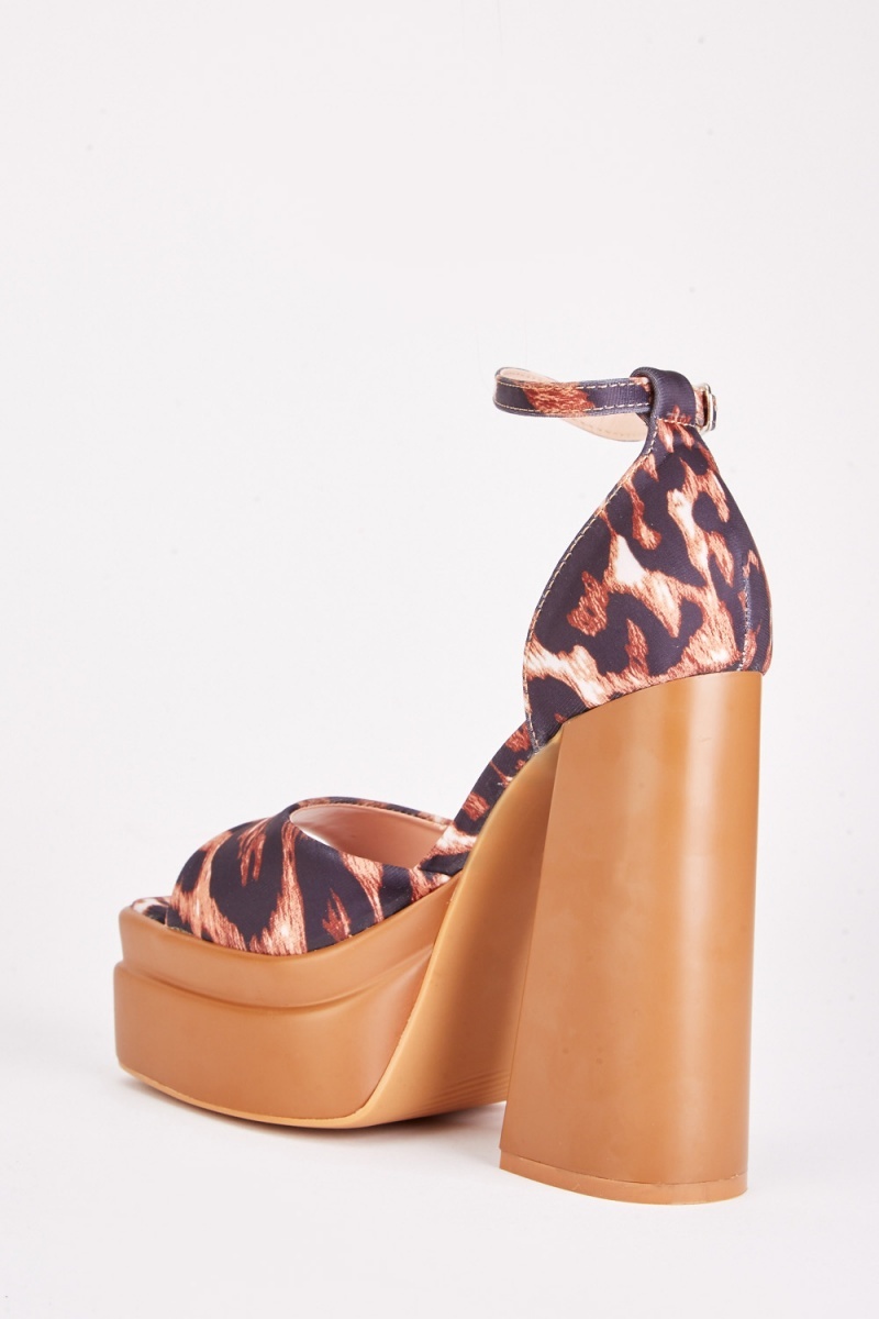 ASOS leopard print vegan suede heels – Manifesto Woman