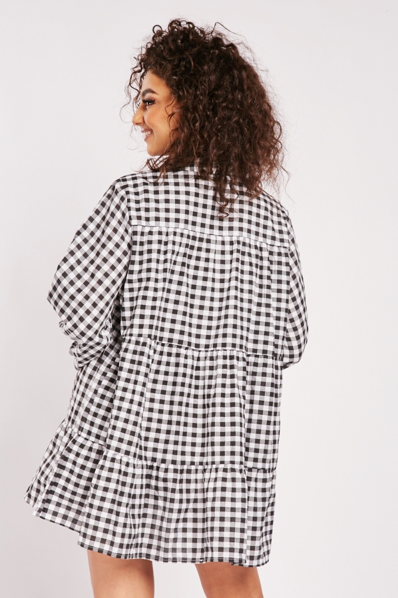 Collared smock outlet dress