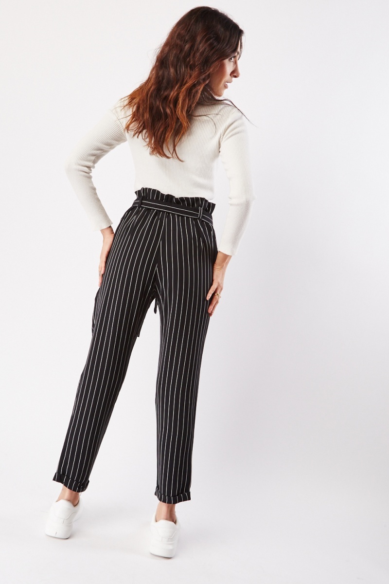Buy White Striped Trousers for Women Online in India-anthinhphatland.vn