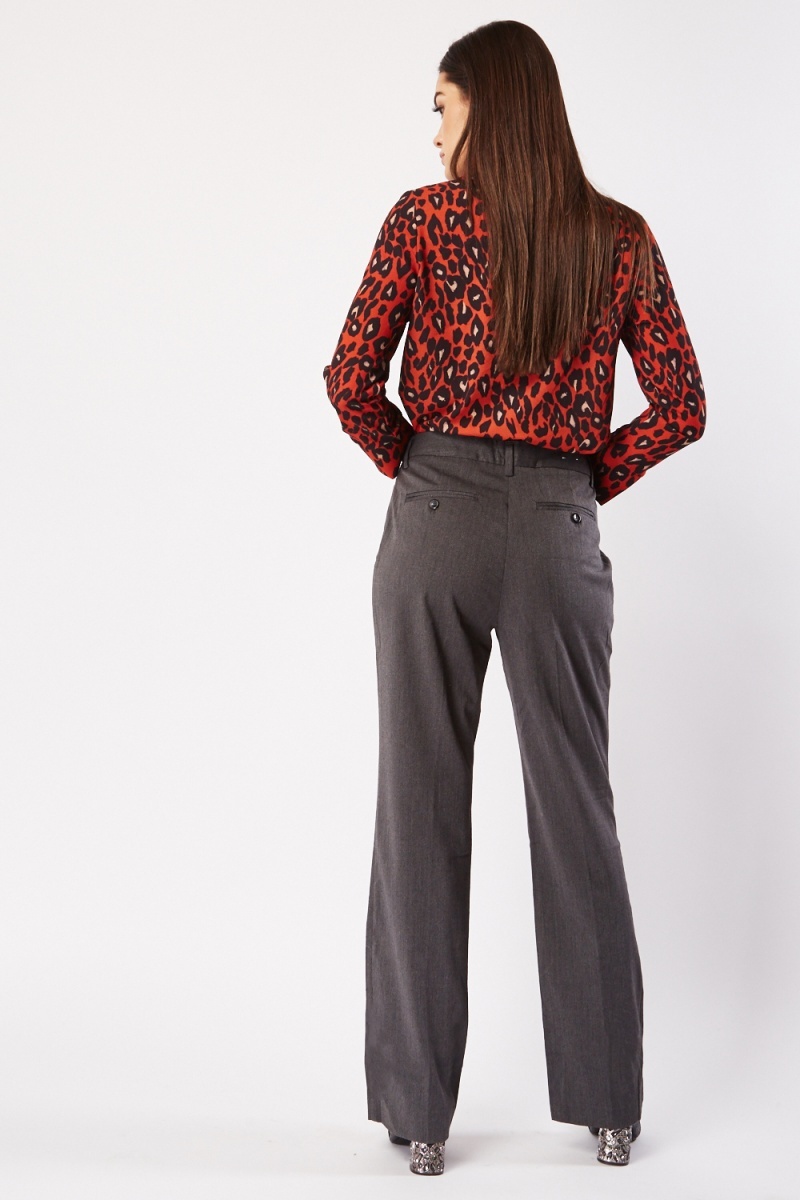 Buy BLACKBERRYS Mens 4 Pocket Regular Fit Solid Formal Trousers | Shoppers  Stop
