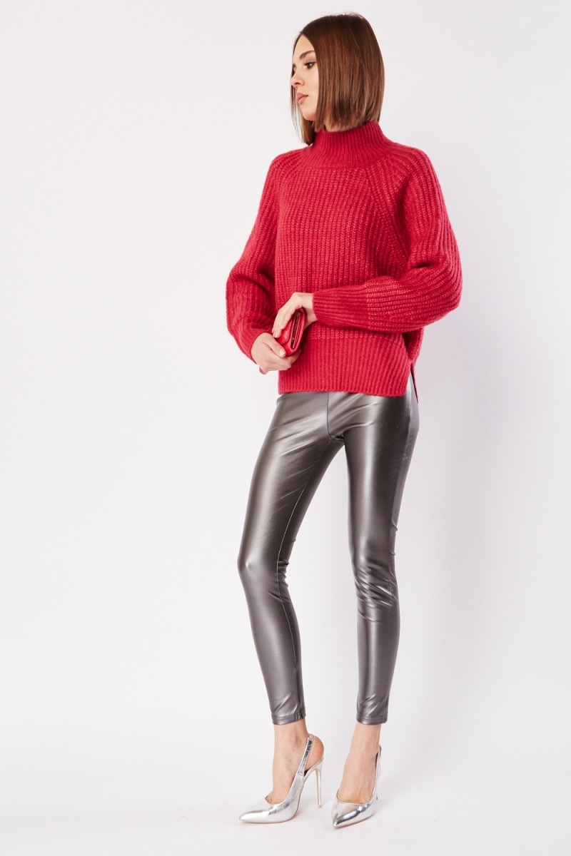 15 Best Red Leggings Ideas How To Wear, Casual Outfits,, 45% OFF