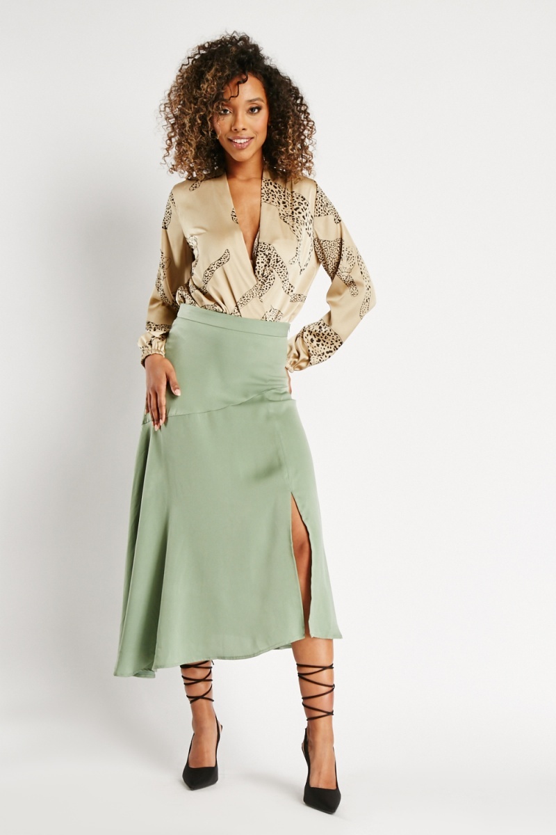 free people jade belted skirt