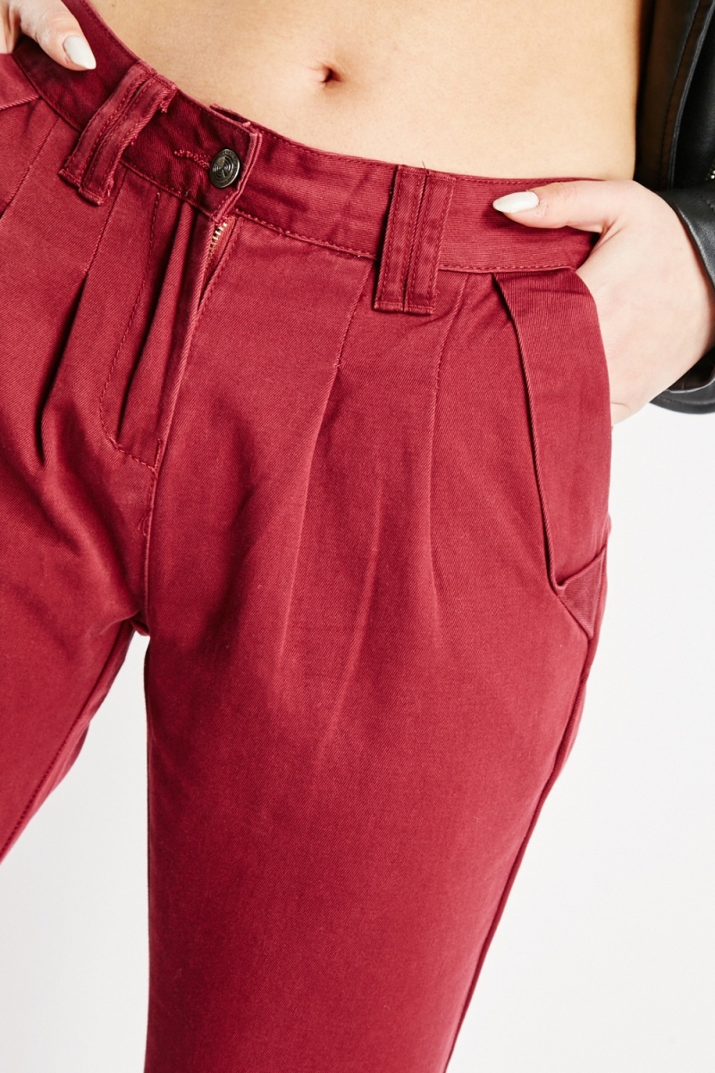 Buy Pink Trousers & Pants for Women by SWEET DREAMS Online | Ajio.com