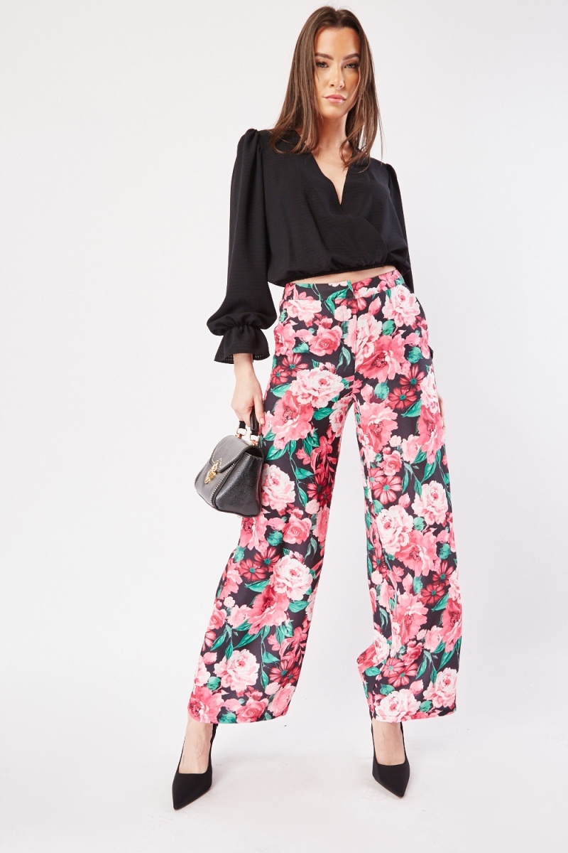 Buy Porcelain Augustine Floral Trousers  Pants for Women by Forever New  Online  Ajiocom