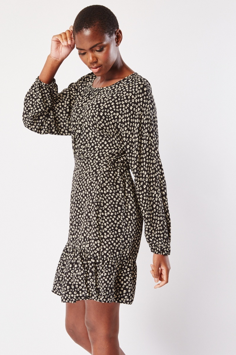 Leopard hotsell batwing dress