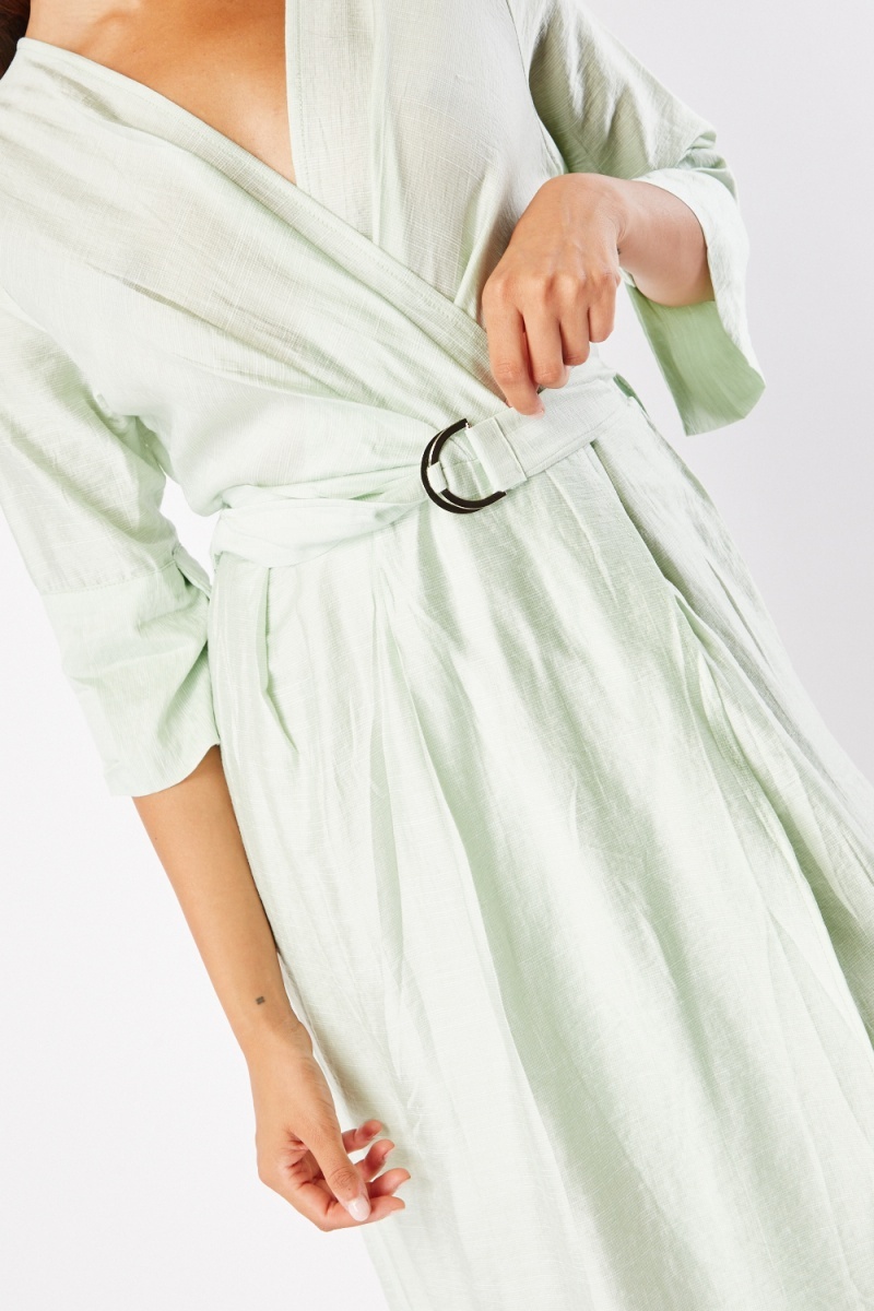 D ring wrap on sale dress