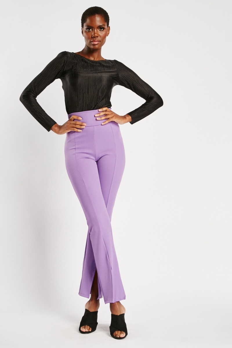 Slit trousers best sale