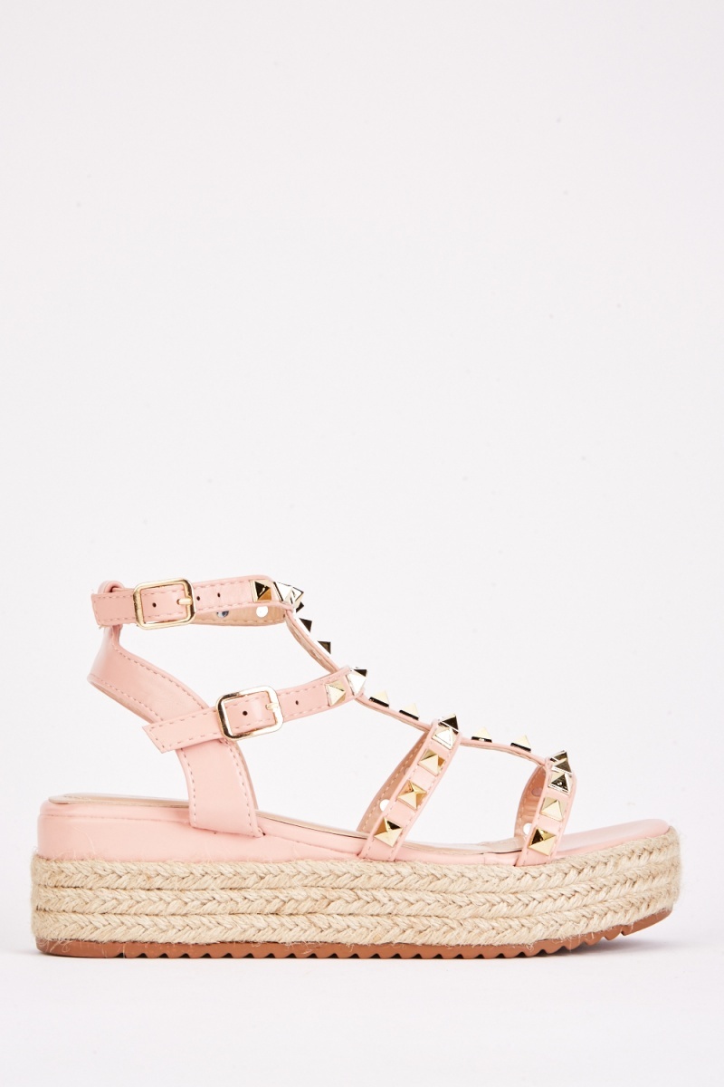 Studded on sale platform sandals