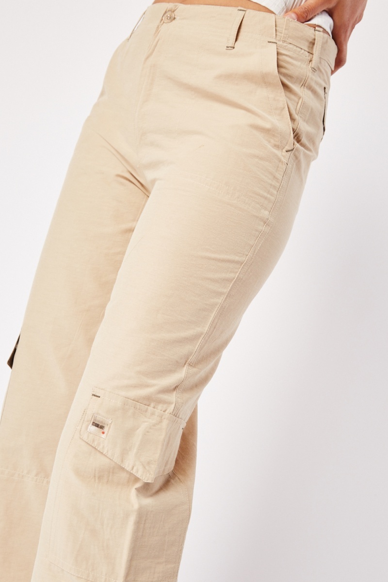 Palazzo pants with large side pocket - Col. White | Seventy®