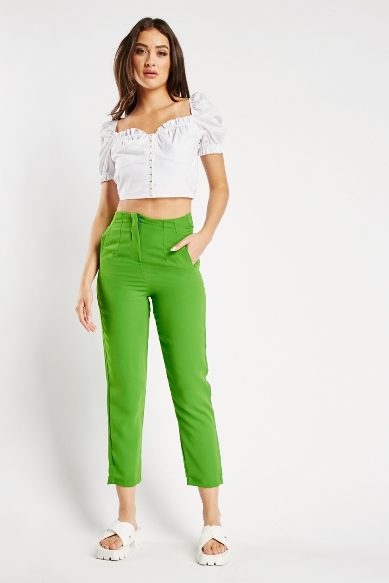 Womens Green Trousers  MS