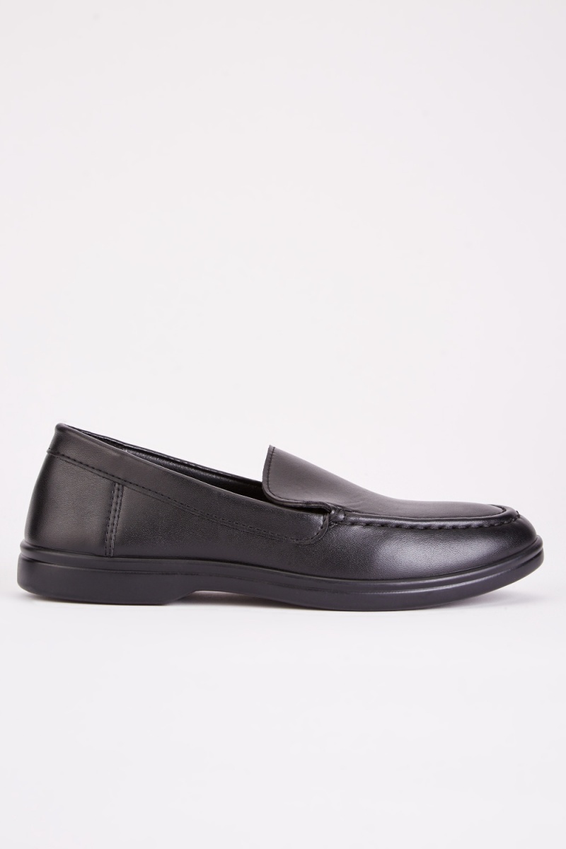 Black elastic hot sale shoes