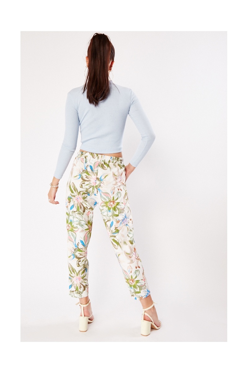 Floral Trousers For Women