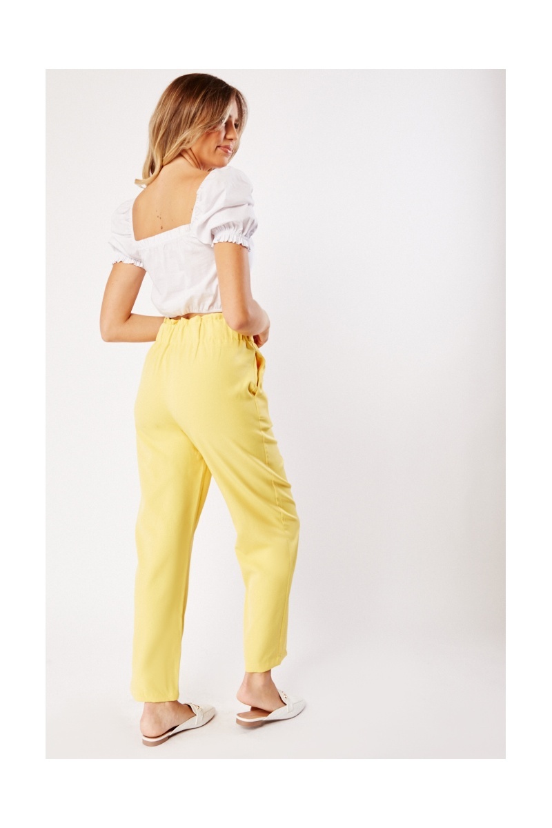 Buy Friends Like These Nude Wide Leg Belted Paperbag Trousers from the Next  UK online shop