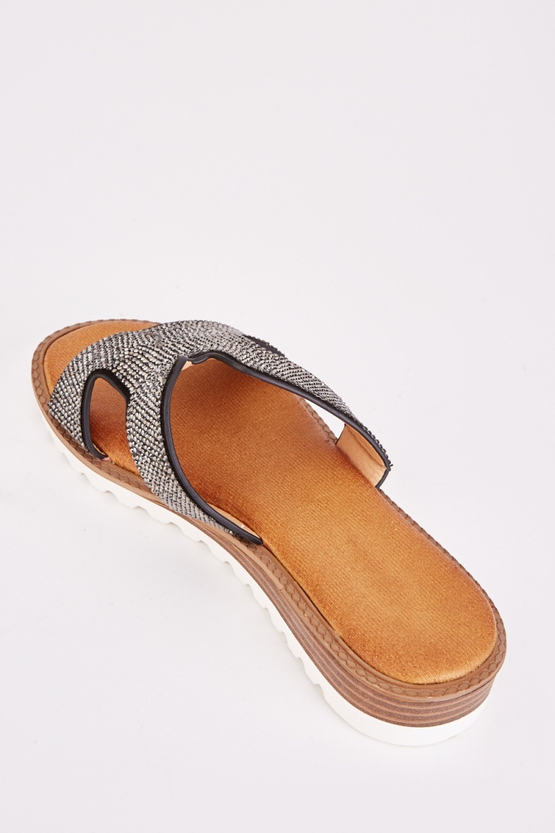 Buy Pavers Leather Flat Sandals from Next USA