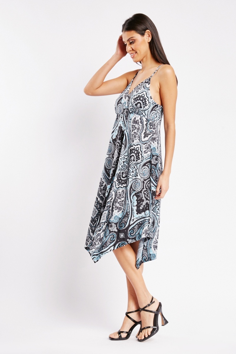 Paisley handkerchief cheap dress