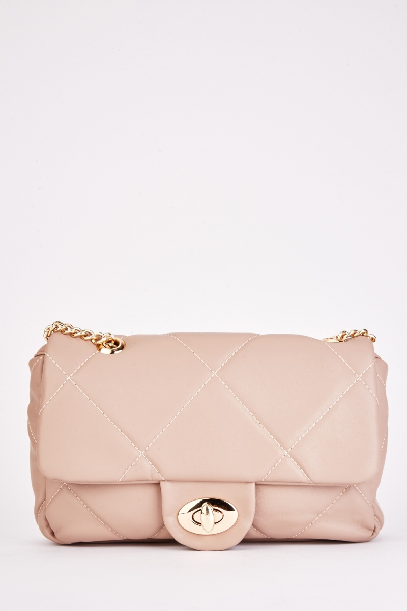 Quilted Faux Leather Bag - 5 Colours - Just $12