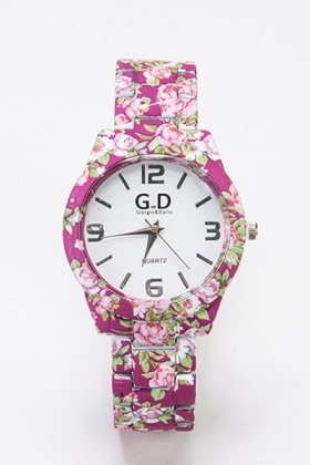 Floral Dial Watch - Just $7
