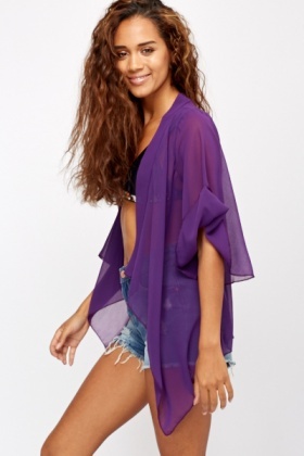 lilac beach cover up