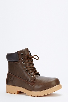 mens non leather boots