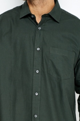 green formal shirt combination