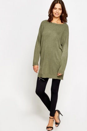 jumper dress with tights