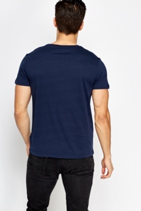 dark blue t shirt