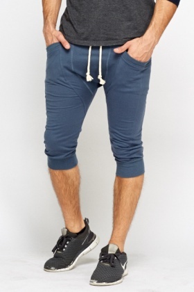 long jogger shorts