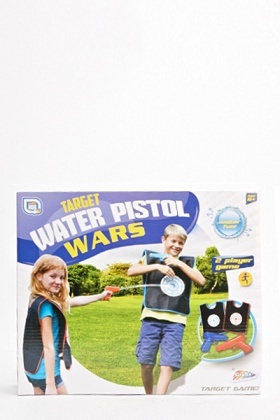 water pistol target