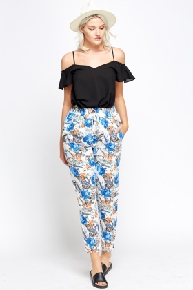 floral trousers petite