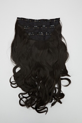 hair extensions curly clip