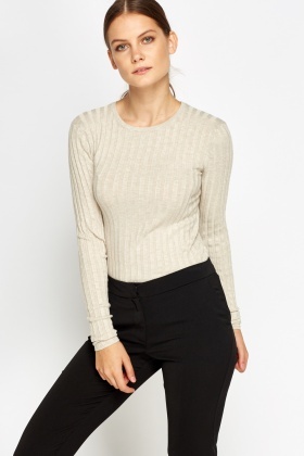 knitted top full sleeves