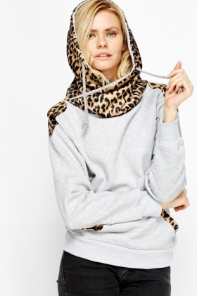 hoodie animal print