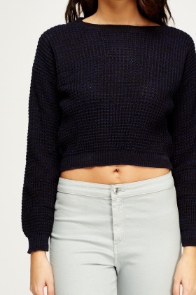 cropped black jumpers