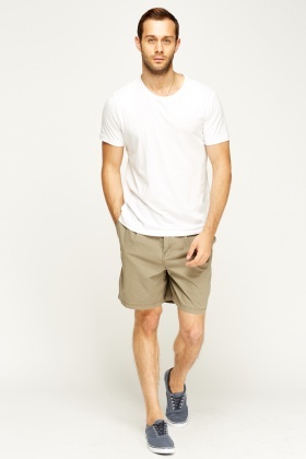 casual chino shorts