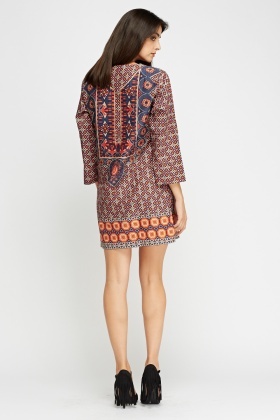 ethnic tunic dress