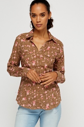 Floral Printed Shirt